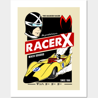 Racer X V.2 Posters and Art